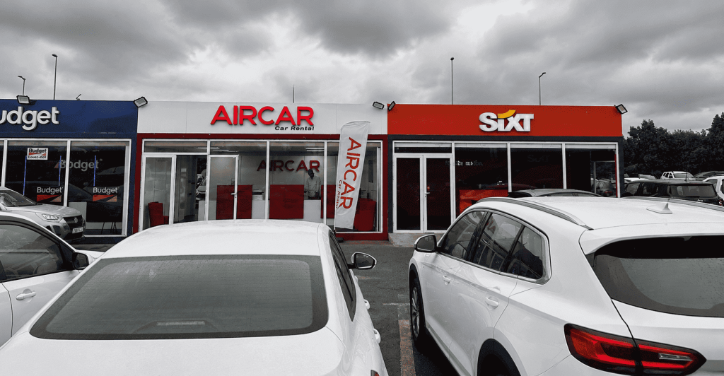 Car rental parking in Casablanca Airport