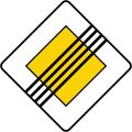 Yellow Diamond: No priority